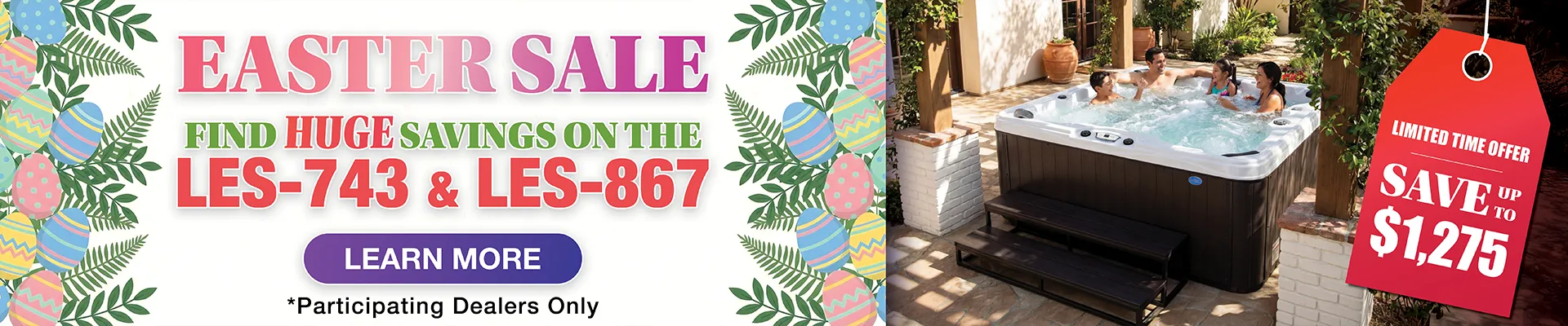 Calspas hot tub being used in a family setting - Guadalajara